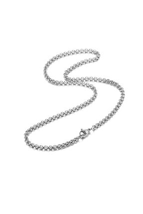گردنبند جواهر طوسی مردانه آهن Kusakli - کد 877281303