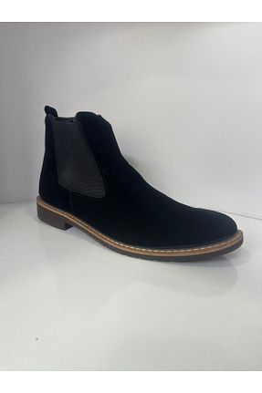 بوت / نیم بوت مشکی مردانه نبوک TAŞKINÖZ AYAKKABI - کد 877292133