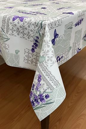 رومیزی بنفش نایلون Pimula home - کد 877362336
