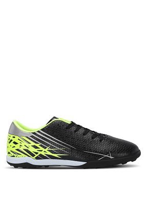 کفش فوتبال چمن مصنوعی مشکی مردانه پلاستیک Slazenger - کد 877372333
