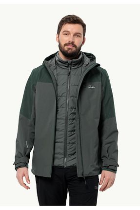 کاپشن اسپرت سبز مردانه رگولار Jack Wolfskin - کد 773813174