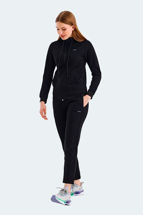 ست کرمکن اسپرت مشکی زنانه پلی استر Slazenger - کد 877372136