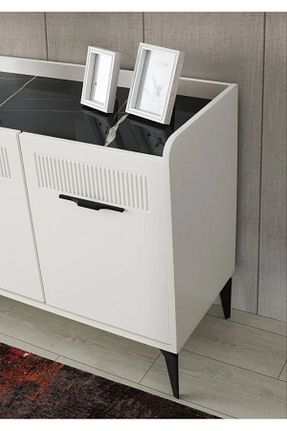 میز و پایه تلویزیون طوسی MDF KILINÇ - کد 877373058