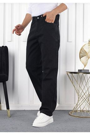 شلوار جین مشکی مردانه رگولار moda camiya - کد 858255592