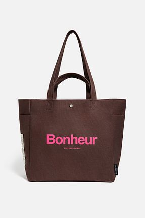 کیف دوشی قهوه ای زنانه Bonheur - کد 877418966