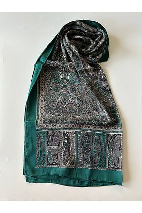 شال سبز زنانه ابریشم ARMANDA - کد 870649469