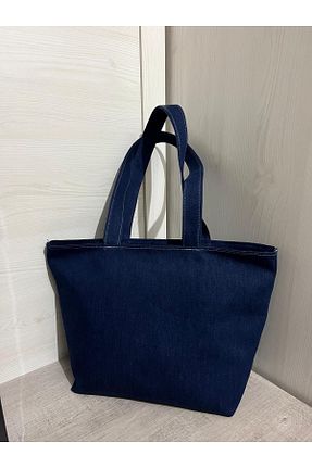 کیف دوشی سرمه ای زنانه پارچه ای Sertil - کد 876965251