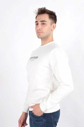 سوئیشرت نباتی مردانه ساده Cazador - کد 858696419
