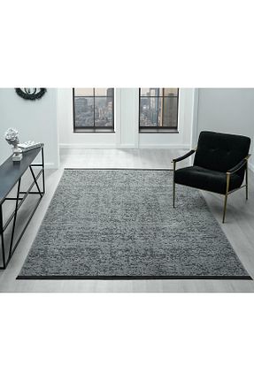 فرش طوسی قابل شستشو Carpetrium - کد 879232118