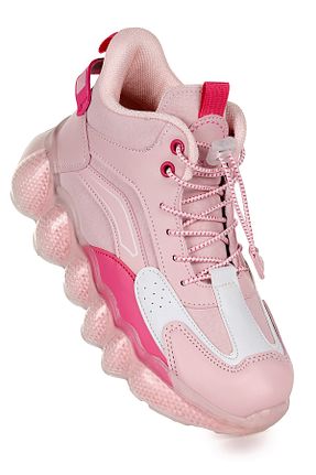 بوت / نیم بوت صورتی بچه گانه چرم مصنوعی Kiko Kids - کد 879202653