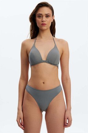 بالاتنه بیکینی طوسی زنانه ساده Louren - کد 778490244