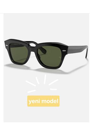 عینک آفتابی مشکی زنانه 49 ONNObutik - کد 877494812