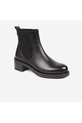 بوت / نیم بوت مشکی زنانه چرم خالص Greyder - کد 877468075