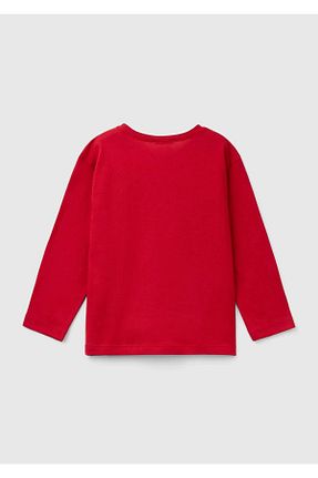 تیشرت قرمز بچه گانه رگولار United Colors of Benetton - کد 849109395