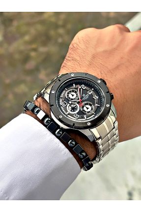ساعت مچی متالیک مردانه 42 میلی متر Naviforce - کد 877506207