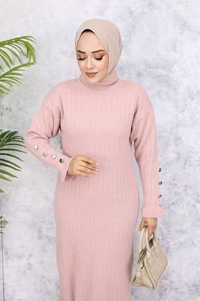 لباس حجاب صورتی زنانه رگولار benguen - کد 877519651