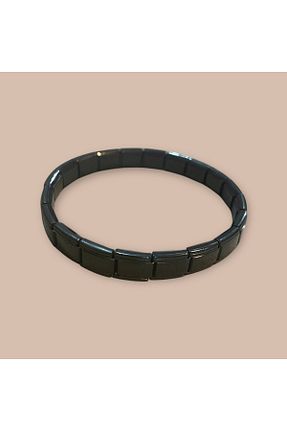 دستبند استیل (فولاد) مشکی استیل (فولاد) Tasarım - کد 877516526