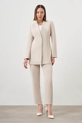 کت بژ زنانه رگولار Mizalle - کد 877524418