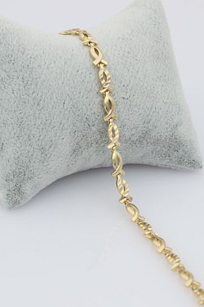دستبند استیل (فولاد) زرد زنانه استیل (فولاد) XUPING JEWELRY - کد 876882887