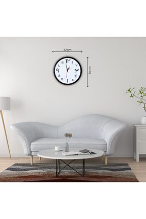 ساعت دیواری سفید 30 * 30 VEFART - کد 877554553