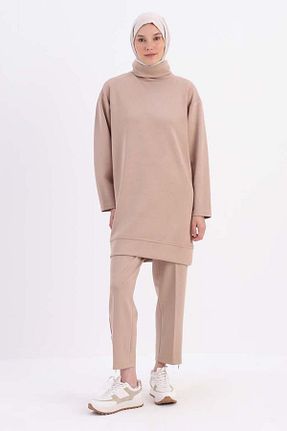 تونیک حجاب سرمه ای زنانه ویسکون ALLDAY - کد 877562189