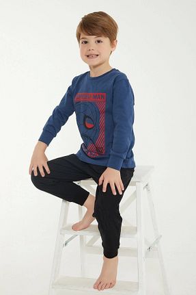 ست لباس راحتی آبی بچه گانه چاپی Spiderman - کد 338805448