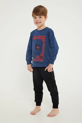 ست لباس راحتی آبی بچه گانه چاپی Spiderman - کد 338805448