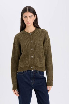 رویه خاکی زنانه اکریلیک Defacto - کد 877596714