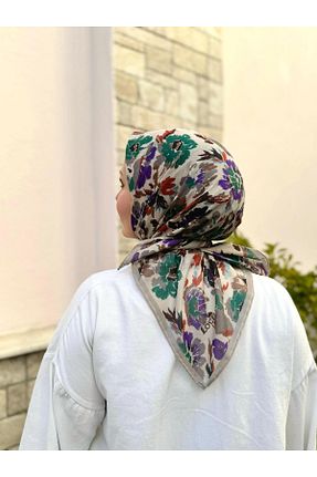 روسری رنگی پنبه ای locella - کد 877616437
