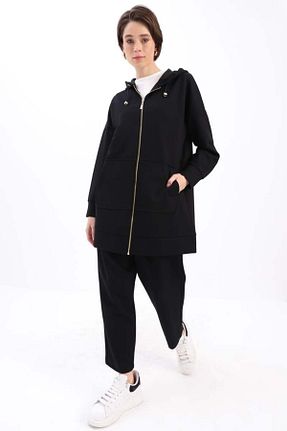 ست گرمکن حجاب مشکی زنانه Relaxed ALLDAY - کد 877600956