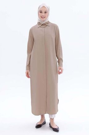 تونیک حجاب سرمه ای زنانه ویسکون ALLDAY - کد 877605644