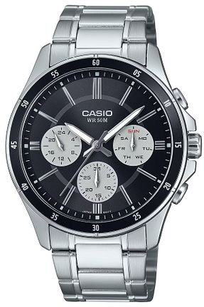 ساعت مچی سفید مردانه استل (فولاد) Casio - کد 865503366