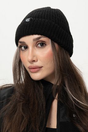 کلاه پشمی مشکی زنانه اکریلیک SOUTH COL - کد 877618402