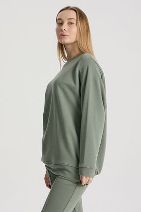 سوئیشرت سبز زنانه ساده Perché - کد 877623989