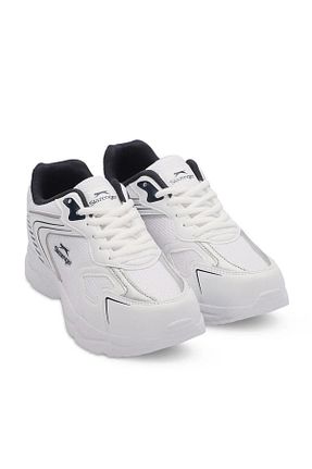 کفش اسنیکر سفید زنانه بند دار Slazenger - کد 877631821