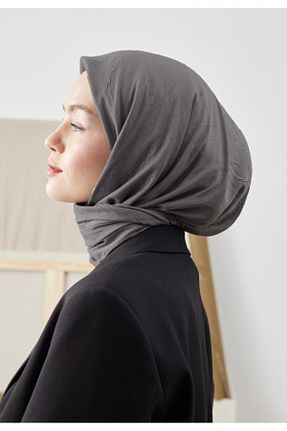 روسری طوسی پنبه ای Güneş - کد 870765655