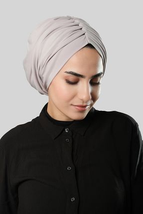 کلاه شنای حجاب طوسی زنانه HÜRREM BONE - کد 804563195