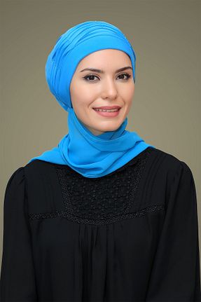 کلاه شنای حجاب آبی زنانه HÜRREM BONE - کد 215075223