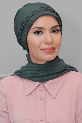 کلاه شنای حجاب طوسی زنانه HÜRREM BONE - کد 215076256