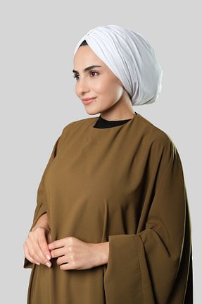 کلاه شنای حجاب سفید زنانه HÜRREM BONE - کد 804428724