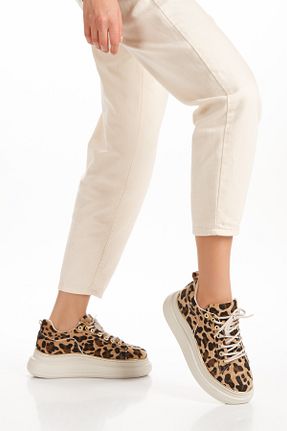 کفش اسنیکر رنگی زنانه بند دار PASSAGE SHOES - کد 877642133
