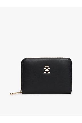 کیف پول مشکی زنانه سایز متوسط Tommy Hilfiger - کد 876827740