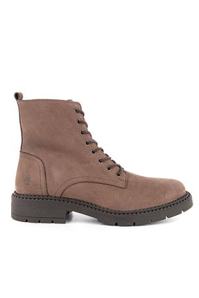بوت / نیم بوت بژ مردانه چرم خالص Hush Puppies - کد 868909406