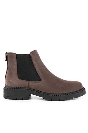 بوت / نیم بوت قهوه ای مردانه چرم خالص Hush Puppies - کد 868909781