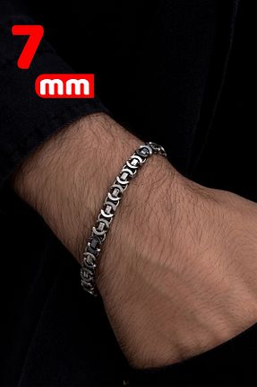 دستبند نقره مردانه 925 عیار OSMANLI GÜMÜŞ - کد 767619542