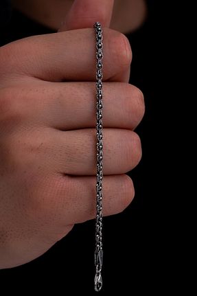 دستبند نقره مردانه 925 عیار OSMANLI GÜMÜŞ - کد 833264244