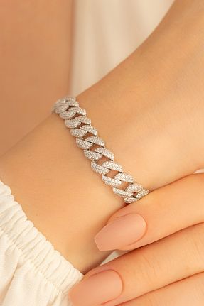 دستبند نقره زنانه 925 عیار OSMANLI GÜMÜŞ - کد 771852106