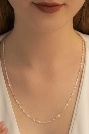 گردنبند نقره زنانه 925 عیار OSMANLI GÜMÜŞ - کد 808950243