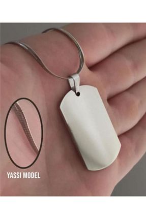 گردنبند استیل ( فولاد ) رنگی مردانه استیل ضد زنگ OSMANLI GÜMÜŞ - کد 653540071