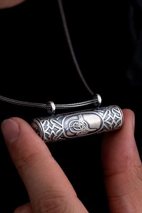 گردنبند نقره مردانه 925 عیار OSMANLI GÜMÜŞ - کد 43755009